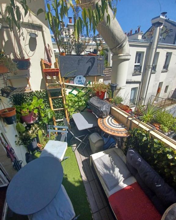 Belleville Apartment | Ma Terrasse à Belleville - Chez YoYo