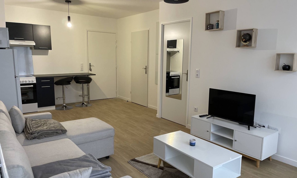 Le Blanc-Mesnil Apartment | Magnifique F2 Proche Aéroport Cdgjo 2024orlyparisdisneylandparc Astérix