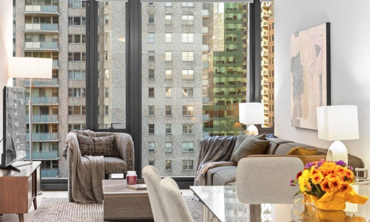 Tudor City Condo | Modern 1BR at 685 First Ave w Pool & Fitness Center