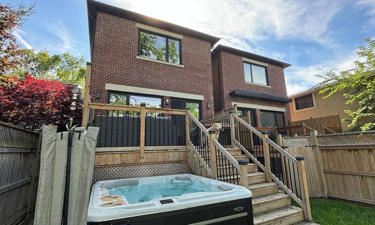 Long Branch House | Modern, Contemporary, New Build 3 Story, 3 Bedroom/4 Bathroom Home W Hot Tub