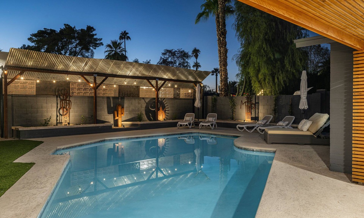 Trail West House | Modern Retreat with Pool, Hot Tub & Outdoor Kitchen