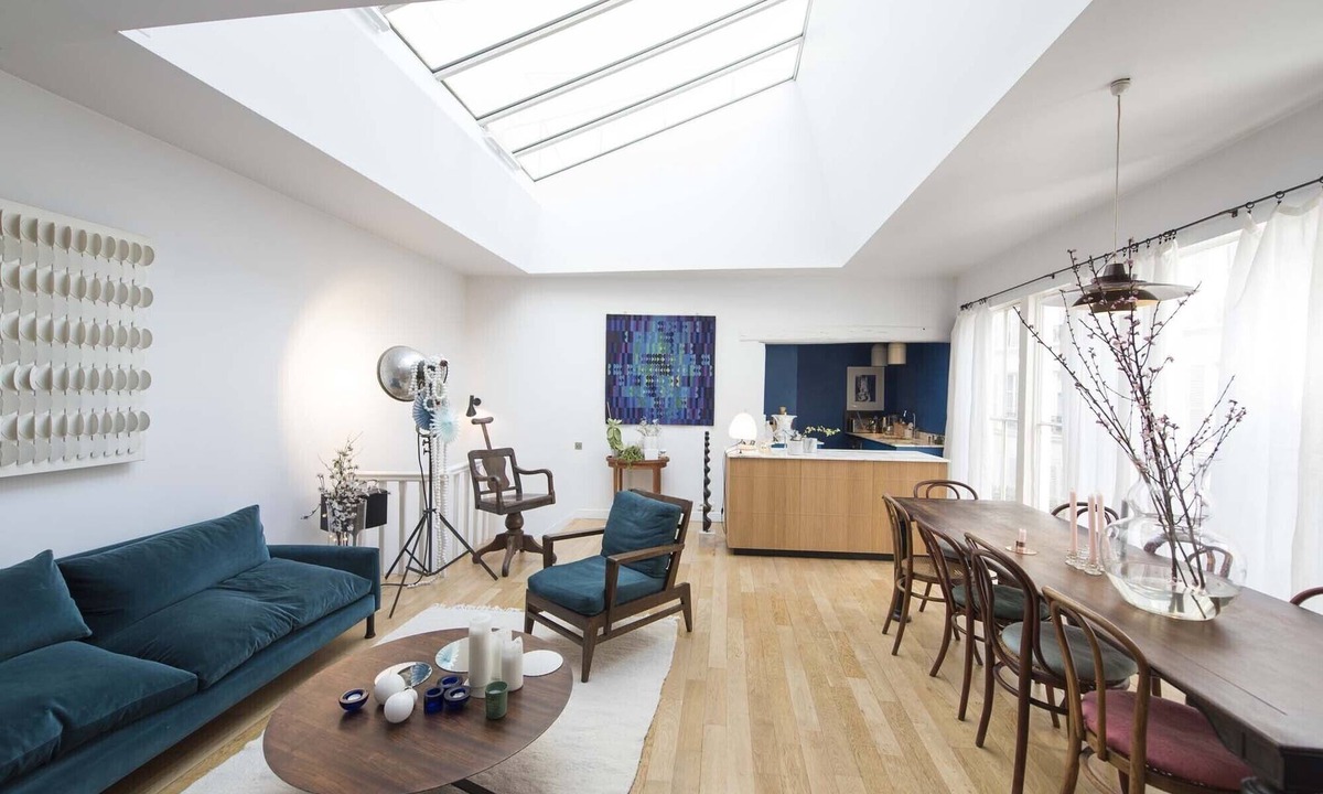 Quartier de Rochechouart Apartment | Modernist Style by the Folies Bergère, by Veeve