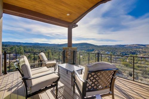 Lynx Mountain View Estates House | Mtn-View Gem w/Game Room & Fire Pit in Prescott!
