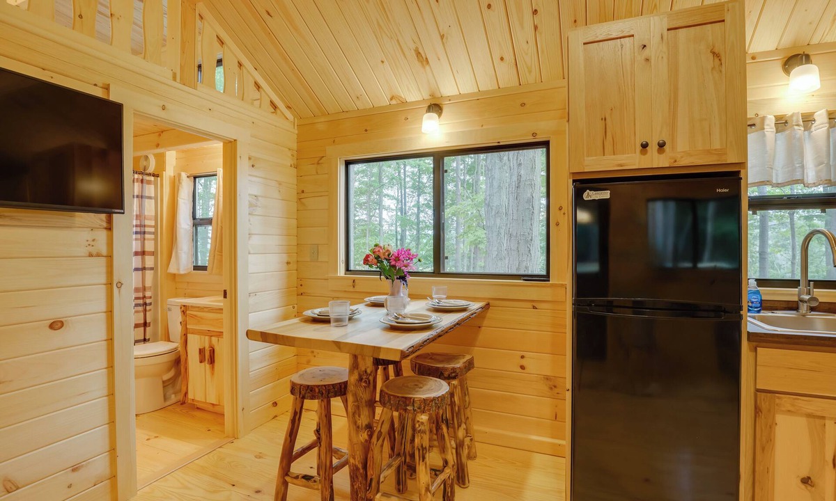 Cowanesque Cabin | Mtn-View Middlebury Center Cabin: Deck & Grill!
