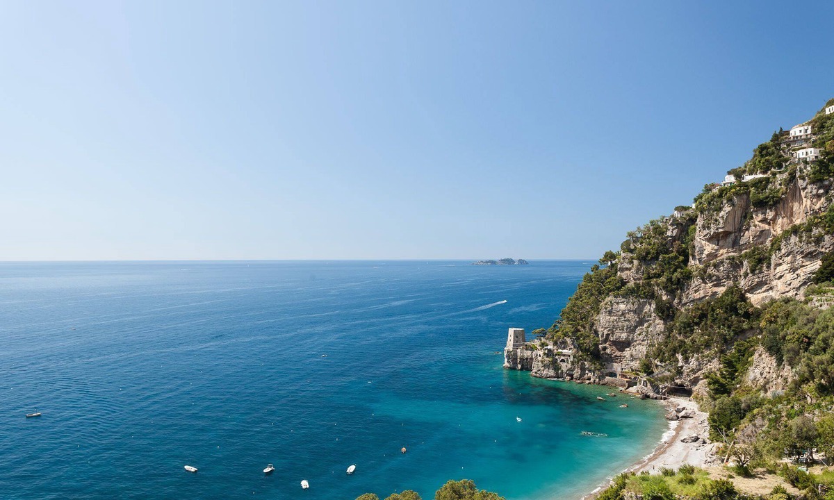 Positano House | My Rental Homes - Casa Bellevue, panoramic property with sea view and terrace