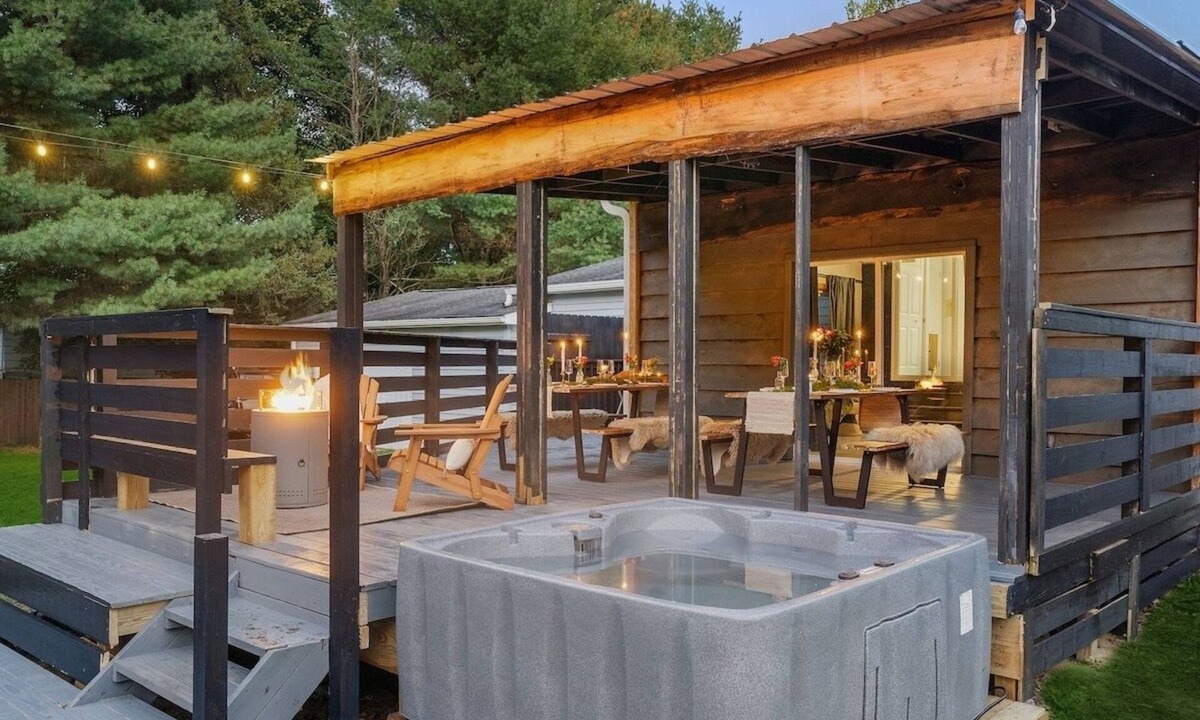 Newfield House | Near Ithaca! Hot Tub! Karaoke Room! Sleeps 10! Dogs ok!