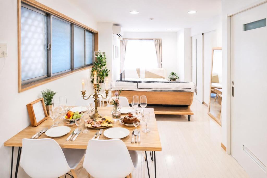 Shinagawa Villa | New시나가와2분 #가족최고#신주쿠20분#하네다직통#디즈니40분#오다이바40분#60m2#8인