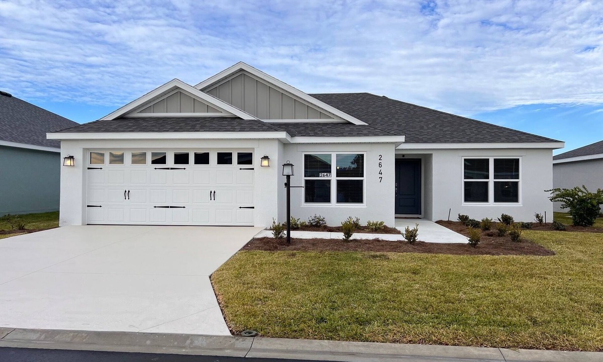 Wildwood House | New home in Richmond, The Villages. Just 3 min. golf cart ride to Brownwood.