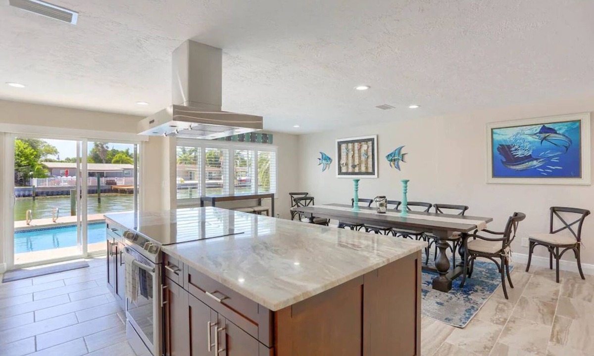 Three Palms Point House | NEW LISTING, Walk to beach, waterfront, stunning home
