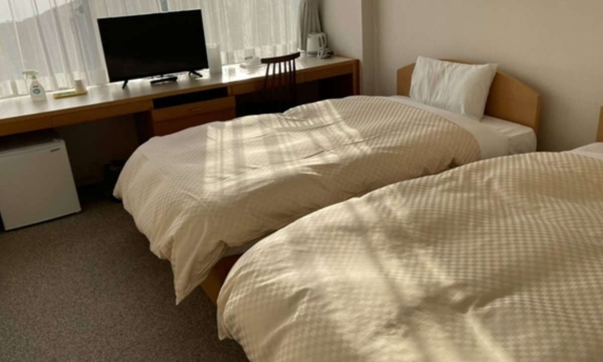 Yokosuka Hotel | Nonsmoking Sea sidetwin room | 1 night with/Yokosuka Kanagawa