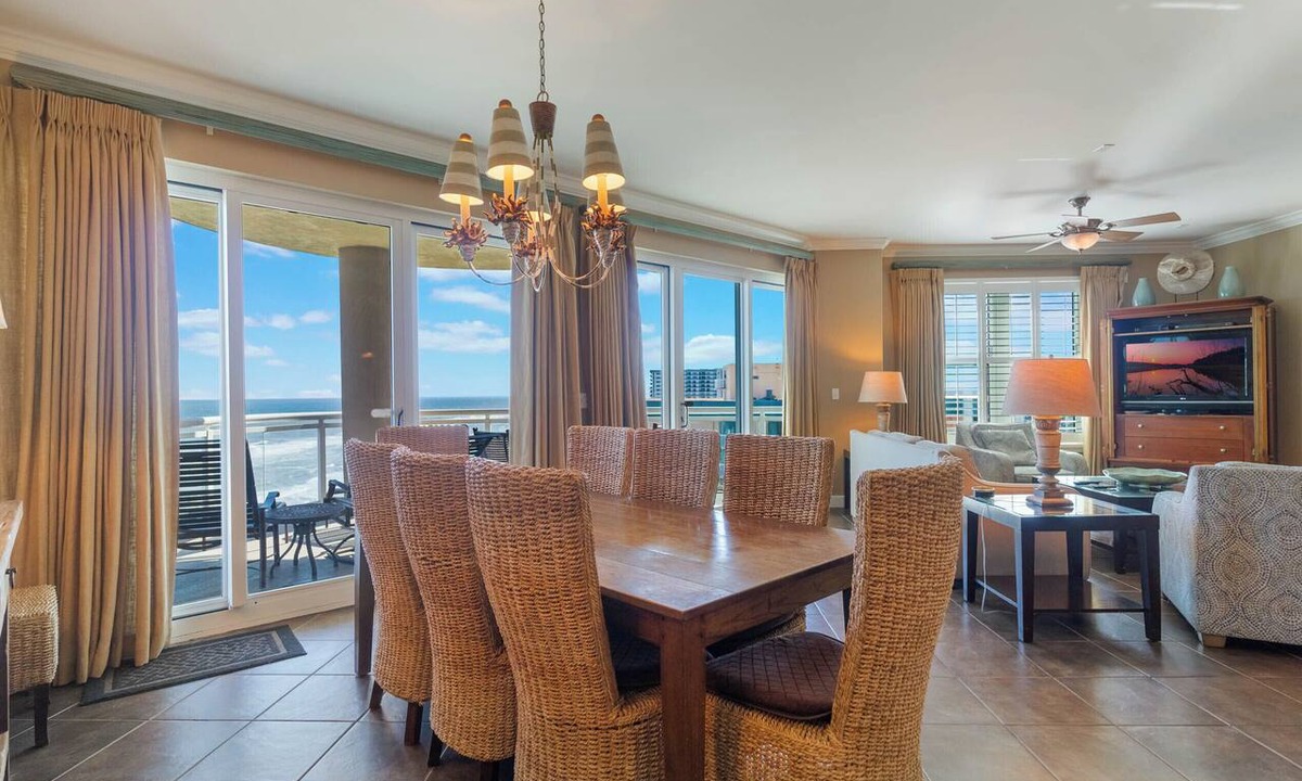Daytona Beach Condo | Ocean Vistas 1009 Oceanfront 3BD/3BA Condo with huge SE balcony.