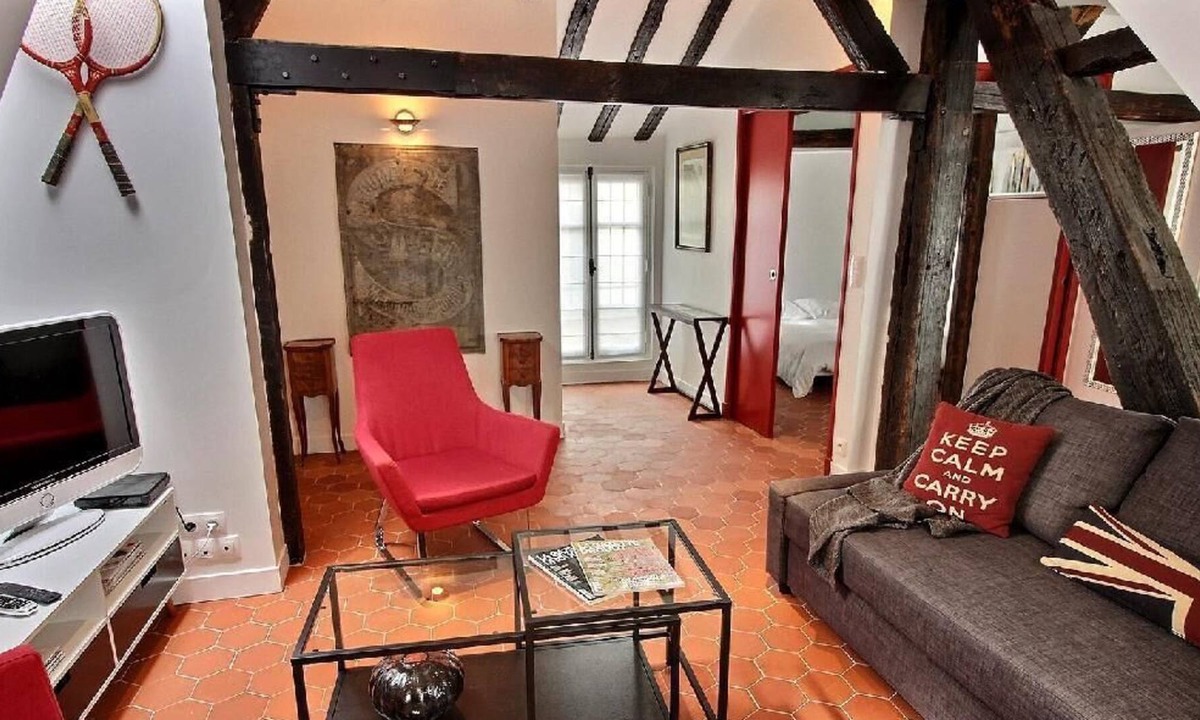 Saint-Gervais Apartment | Parisian Home|104166|1 chambre|Hôtel de Ville - Beaubourg
