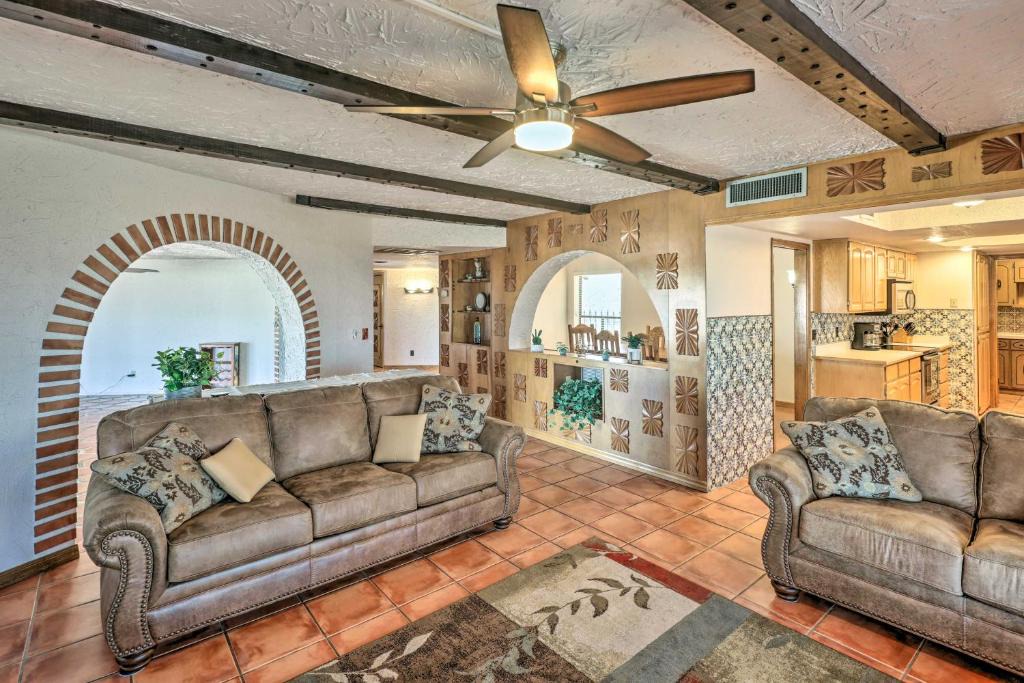 Lake Havasu City House | Patio & Panoramic Views: Hillside Lake Havasu Home