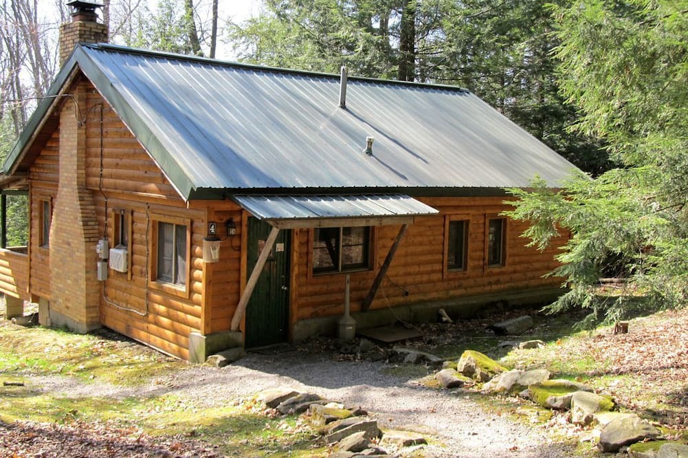 Clarington Cabin | Pet-Friendly Cabin for 6 Near Cook Forest, Ideal for Glamping in Pennsylvania