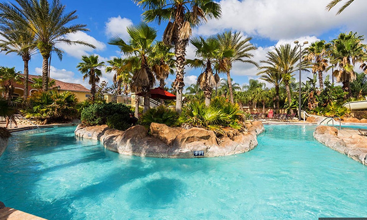 Regal Palms House | Popular 4 Bed Davenport home, w/resort pool, & lazy river. Near Disney