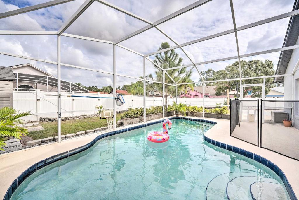 Lindfields House | Private Basketball Court and Pool Kissimmee Retreat