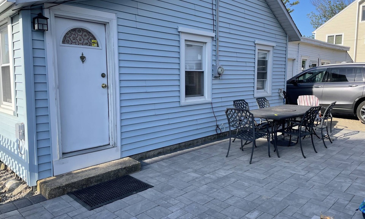 Ortley Beach Cottage | Private cottage walking distance to beach, bay, surfing, boardwalk & playground.