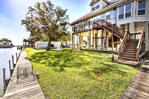 Lake Catherine House | Private Dock w/Lift: Waterfront New Orleans Home!