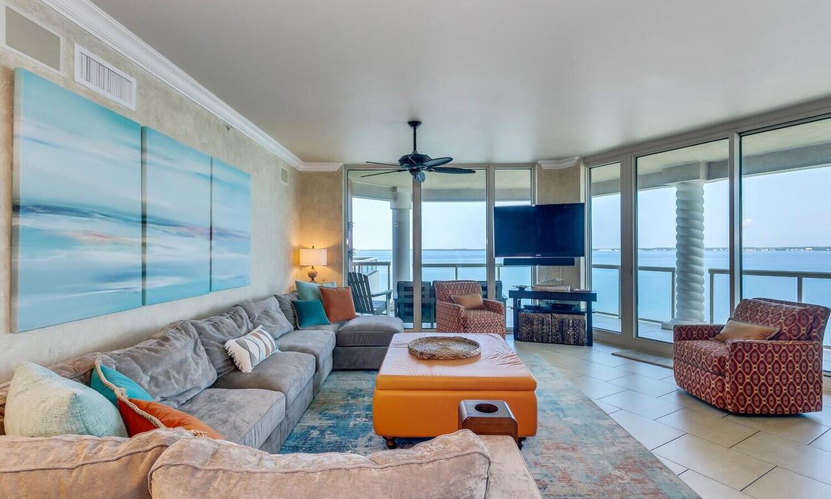 Pensacola Beach Condo | Private Terrace*Tower 4*Sunrise to Sunset Views!