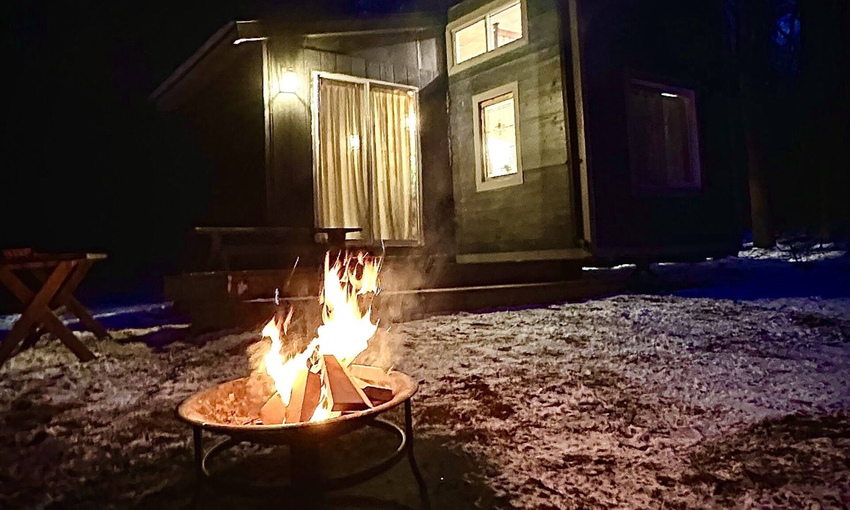 Tiny Cabin | “Relax in our cozy tiny home. Embrace simple, peaceful living. Book your stay!”