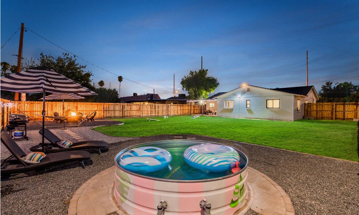 Harrison Acres House | Remodeled Historic Home w/Cowboy Pool - Centrally Located & Pet Friendly!