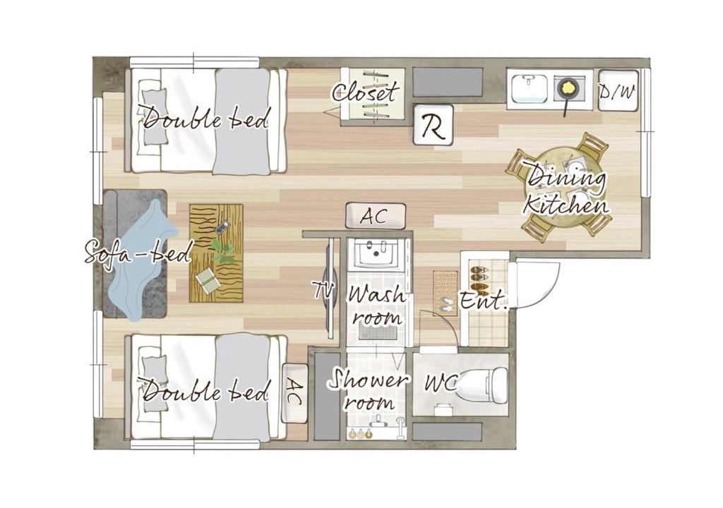 Higashiueno Apartment | rot東上野3丁目501