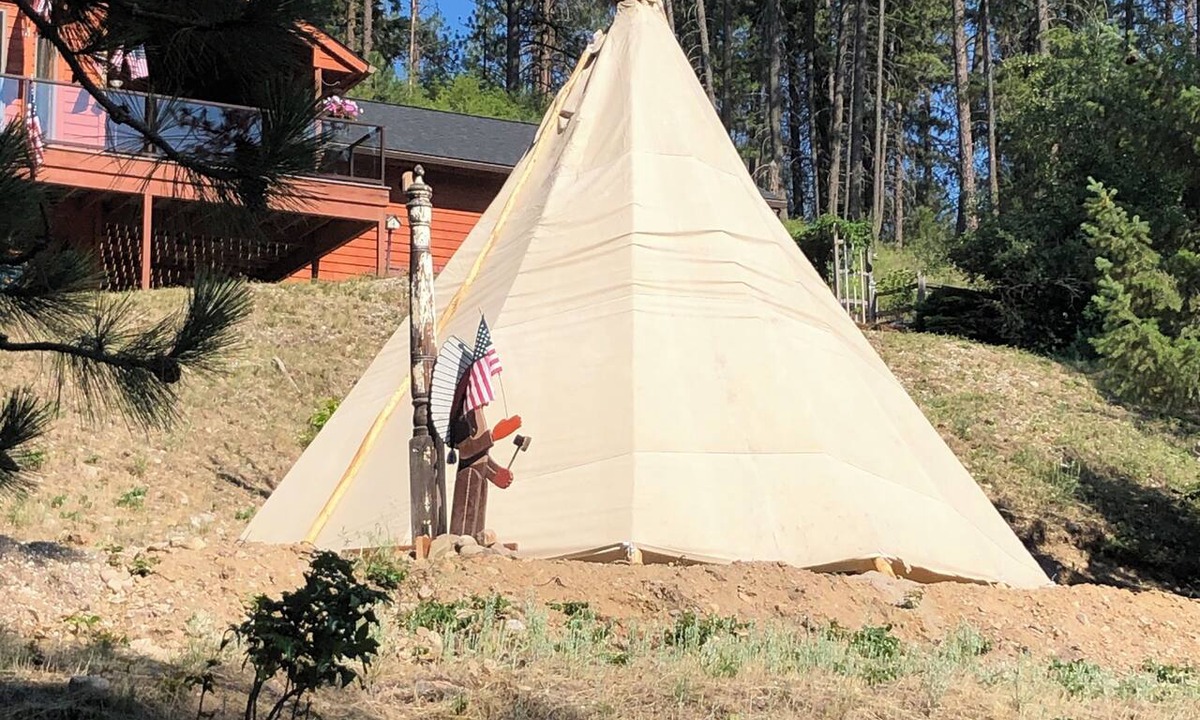 Valley RV Rental | Rustic Ruby Retreat Tipi Campsite at Jump Off Joe Lake