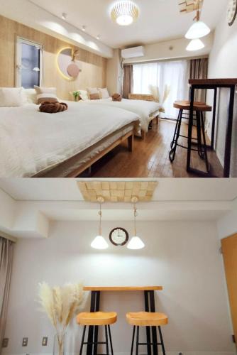 Dogenzaka Apartment | S31 Shibuya center 5 mins to Station, Max 4P涉谷最中心 涉谷站5分-S 直达表参道 池袋 上野 代代木 银座 原宿