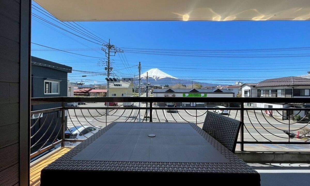 Shimo-yoshida House | Spectacular view of Mt Fuji Balcony available | Modern and beautiful accommodation for rent / Fujiyoshida Yamanashi