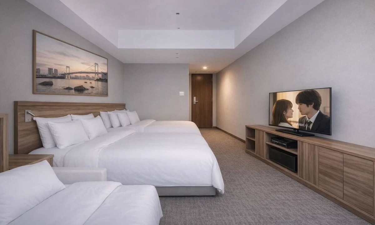 Ariake Hotel | Standard Deluxe Triple Room in Ariake