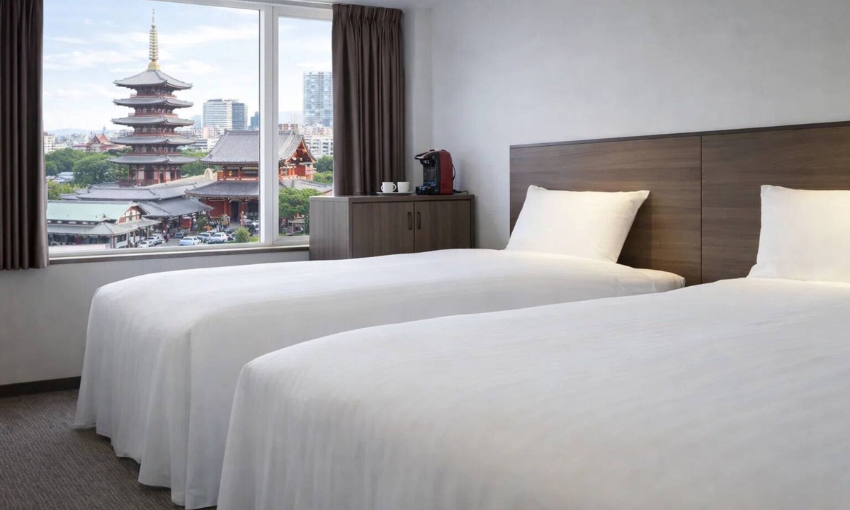 Nishiasakusa Hotel | Standard Twin in Asakusa Tokyo