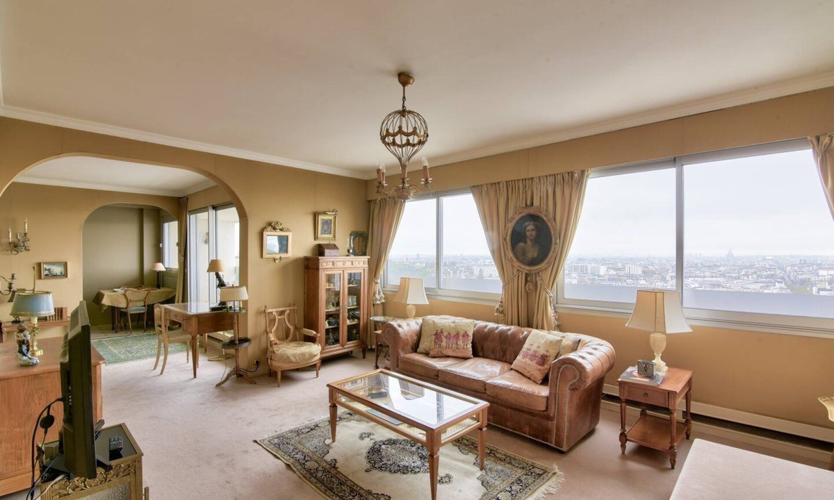 19th Arrondissement Apartment | Stunning 1 bedroom flat w/amazing view on Paris