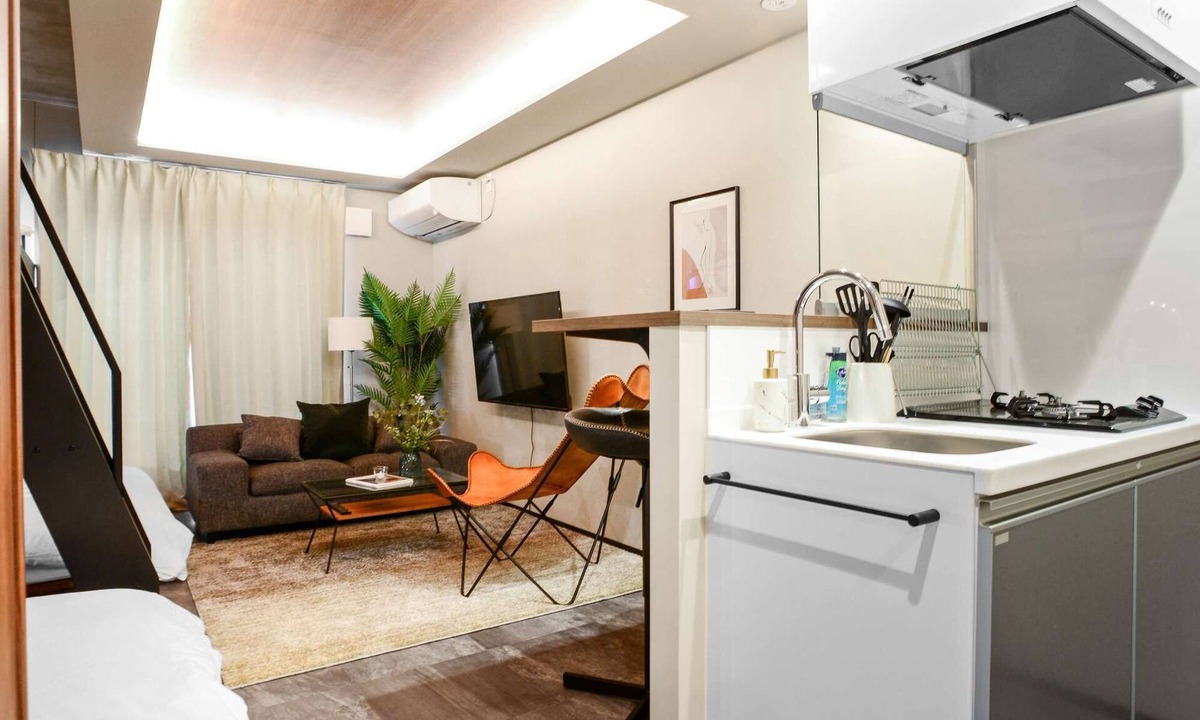 Higashiazabu Apartment | Stylish and homey space! // Alt Stay Azabudai 402