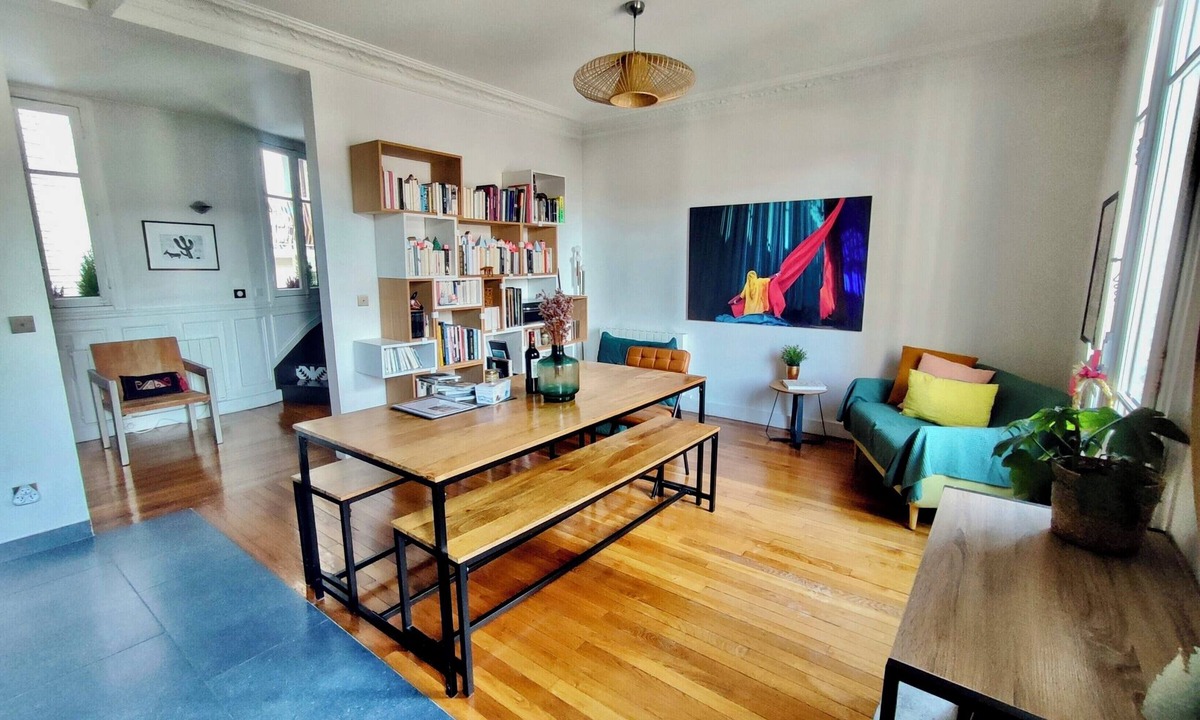 Quartier des Grandes-Carrieres Apartment | ✨Summer Sales: lovely duplex close to Montmartre,3 bedrooms, ideal for a family✨