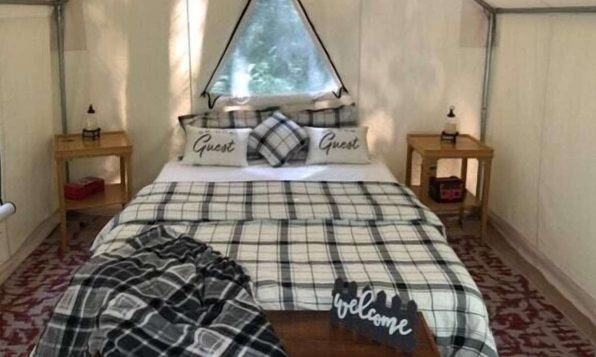 Ashfield RV Rental | Tentrr Signature Site - Four Oaks at Camp Temike