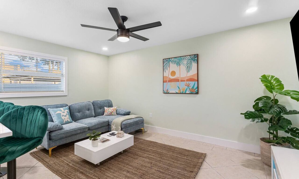 Cocoa Beach Apartment | The Shark Tank: Margaritaville, Steps to Beach, Shops & Downtown Cocoa Beach