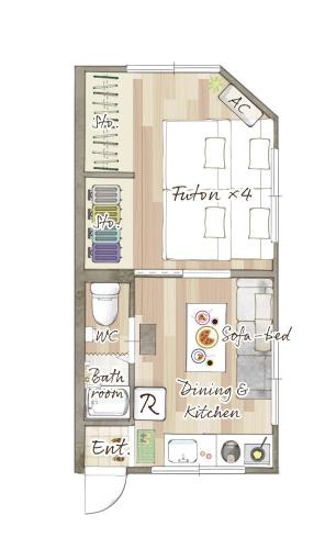 Kitakoiwa Apartment | tkm北小岩1丁目201