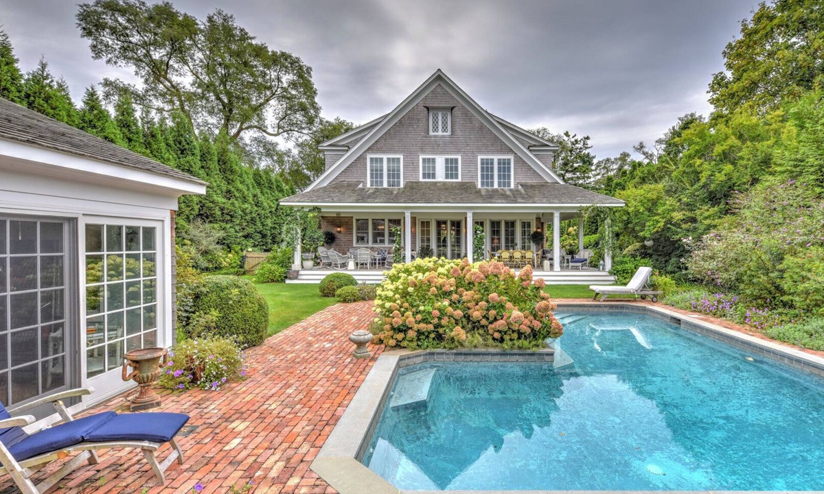 Village of Southampton House | Traditional Home w/English Gardens, Pool, Rec Room, Close to Ocean Beaches