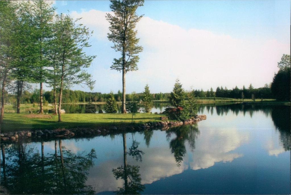 West Grey House | Unique, very private log cabin on private lake.