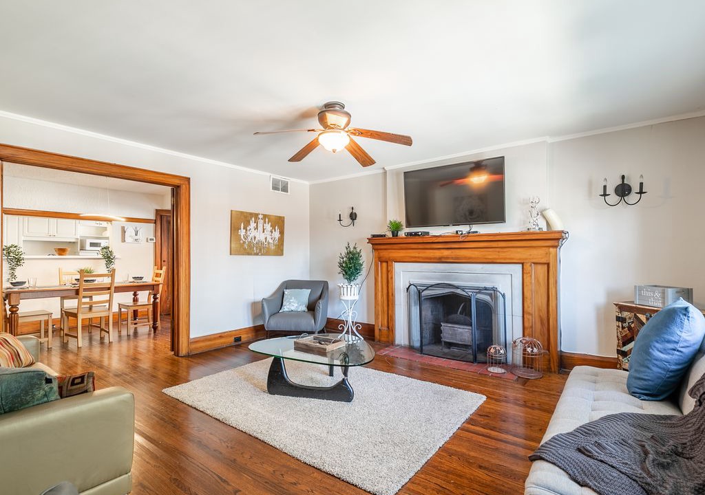 Chaplin Estates Apartment | Upscale/Rustic 3BR Home with Parking - Midtown!