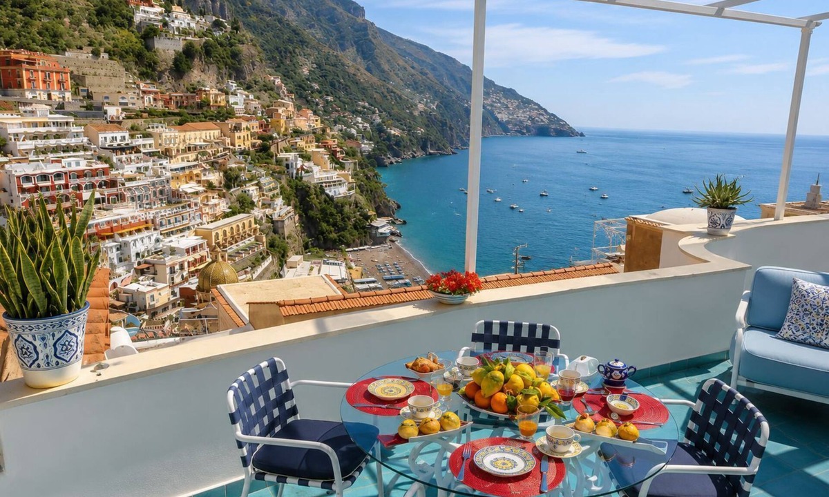 Montepertuso Villa | Villa Positano with sea view