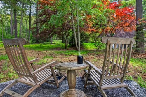 Nesquehoning House | Whispering Fern Retreat - 4-Acre Luxury Escape, Fire Pit