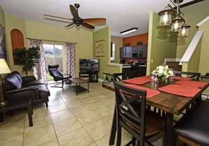 3 bedroom villa (Sleeps 8) in a tropical Tuscan style resort near Disney