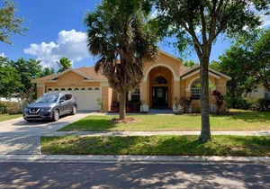 Beautiful Villa With Solar Heated Private Pool Near Disney