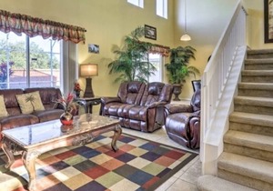 Bright and Spacious 6 BR Disney Area Villa with Pool and Game Room