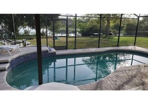 Cozy lake house with private heated pool near Disney