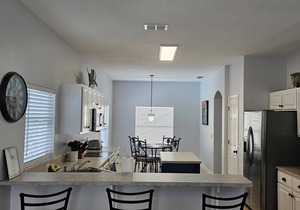 Fantastic pool home with south facing pool, in a gated community