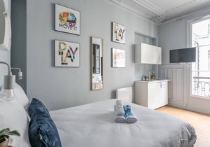 Grands Magasins - Opéra 36: cosy apt. for 4