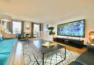 LESPARISNORMANDS - le duplex de la reine, proche Parc des expositions porte de Versailles et Tour Eiffel