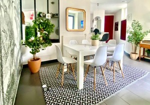LESPARISNORMANDS - le duplex de la reine, proche Parc des expositions porte de Versailles et Tour Eiffel